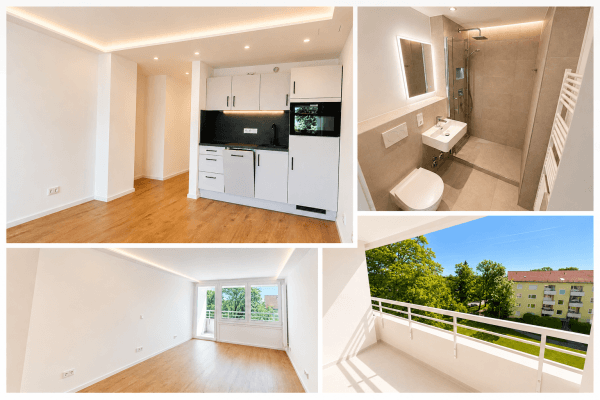 Pronájem bytu 1+1 30 m², Rudolfstr. 1, Planegg, Bavorsko Pronájem bytu 1+1 30 m², Rudolfstr. 1, Planegg, Bavorsko