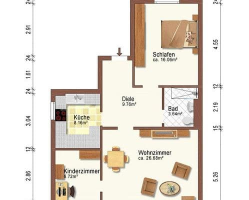 Prodej bytu 2+kk 76 m², Robert-Koch-Straße 10, Ottobrunn, Bavorsko Prodej bytu 2+kk 76 m², Robert-Koch-Straße 10, Ottobrunn, Bavorsko