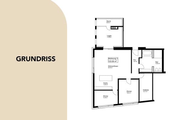 Pronájem bytu 4+1 124 m², Justinus-Kerner-Str. 23, Denkendorf Pronájem bytu 4+1 124 m², Justinus-Kerner-Str. 23, Denkendorf