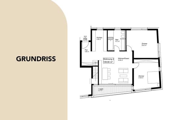 Pronájem bytu 3+1 110 m², Justinus-Kerner-Str. 23, Denkendorf Pronájem bytu 3+1 110 m², Justinus-Kerner-Str. 23, Denkendorf