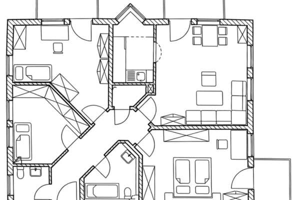 Prodej bytu 4+1 100 m², Eutschützer Str. 14, Bannewitz, Sasko Prodej bytu 4+1 100 m², Eutschützer Str. 14, Bannewitz, Sasko