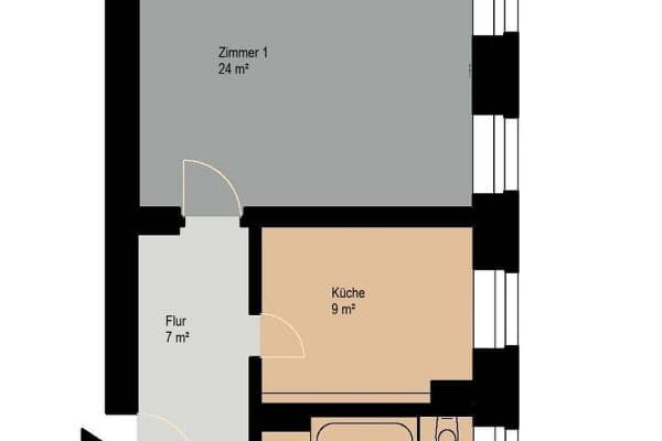 Pronájem bytu 1+1 49 m², Friedenstraße 62, Berlin, Berlín Pronájem bytu 1+1 49 m², Friedenstraße 62, Berlin, Berlín