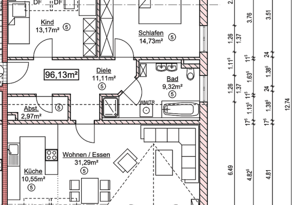 Prodej bytu 3+1 98 m², Adalbert-Stifter-Straße 5, Schrobenhausen, Bavorsko Prodej bytu 3+1 98 m², Adalbert-Stifter-Straße 5, Schrobenhausen, Bavorsko