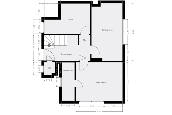 Pronájem bytu 2+1 53 m², Mühlstraße 1, Budenheim Pronájem bytu 2+1 53 m², Mühlstraße 1, Budenheim