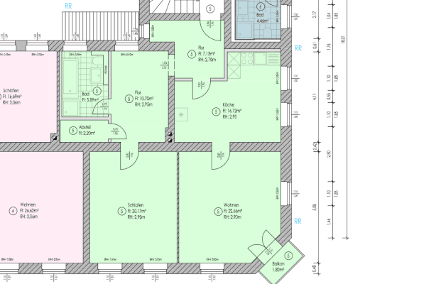Pronájem bytu 3+1 86 m², Biesenthal Pronájem bytu 3+1 86 m², Biesenthal