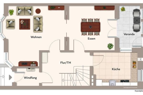 Prodej domu 180 m², pozemek 210 m², Neumünster Prodej domu 180 m², pozemek 210 m², Neumünster