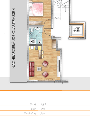 Prodej bytu 2+1 40 m², Nürnberg Prodej bytu 2+1 40 m², Nürnberg