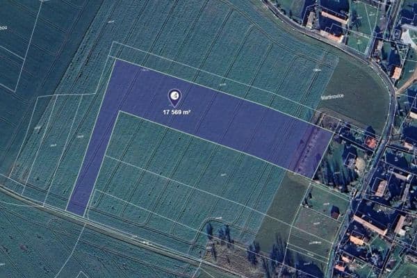 Prodej pozemku 15.100 m², Sukorady Prodej pozemku 15.100 m², Sukorady