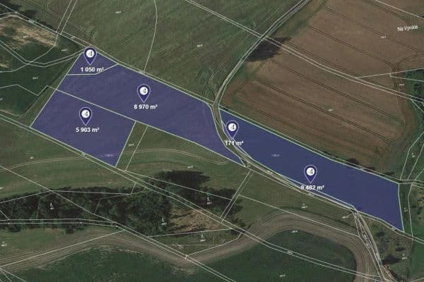 Prodej pozemku 25.576 m², Stružinec Prodej pozemku 25.576 m², Stružinec