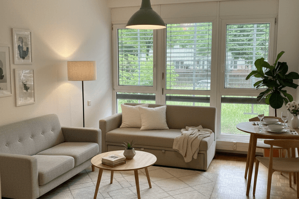 Pronájem bytu 1+1 23 m², Grabbrunnenstraße 6, Esslingen Pronájem bytu 1+1 23 m², Grabbrunnenstraße 6, Esslingen