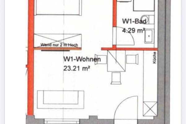 Pronájem bytu 1+kk 28 m², Ettlinger Str. 11, Karlsruhe, Bádensko-Württembersko Pronájem bytu 1+kk 28 m², Ettlinger Str. 11, Karlsruhe, Bádensko-Württembersko