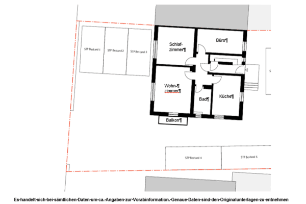 Prodej bytu 3+1 75 m², Bergrheinfeld Prodej bytu 3+1 75 m², Bergrheinfeld