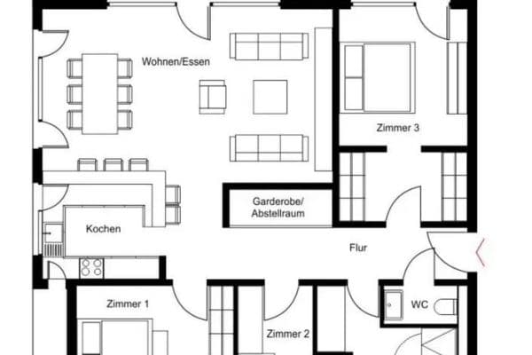 Pronájem bytu 4+1 113 m², Fuhrmannsgasse 7, Gütersloh Pronájem bytu 4+1 113 m², Fuhrmannsgasse 7, Gütersloh
