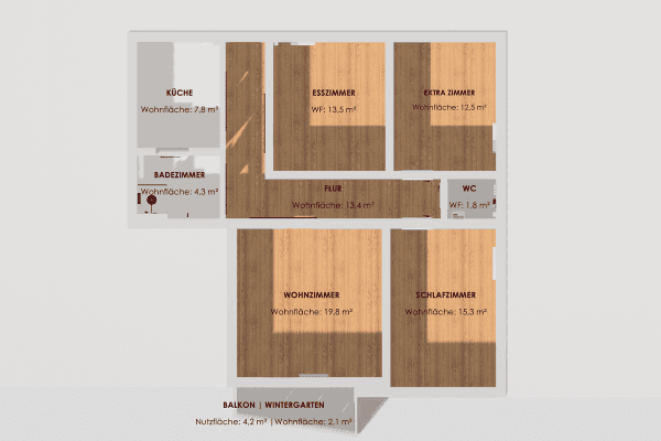 Prodej bytu 4+1 91 m², Lützowstraße 3, Augsburg Lechhausen Prodej bytu 4+1 91 m², Lützowstraße 3, Augsburg Lechhausen