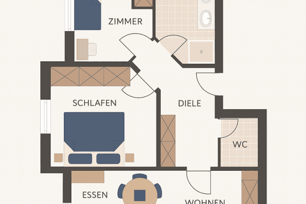 Prodej bytu 3+1 63 m², Mannheimer Straße 5, Konstanz Prodej bytu 3+1 63 m², Mannheimer Straße 5, Konstanz