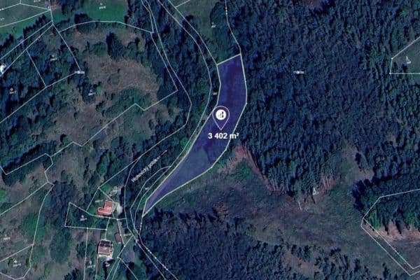 Prodej pozemku 3.402 m², Kamenec Prodej pozemku 3.402 m², Kamenec