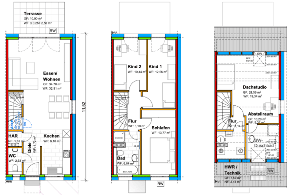 Prodej domu 125 m², pozemek 281 m², Baden-Baden Prodej domu 125 m², pozemek 281 m², Baden-Baden
