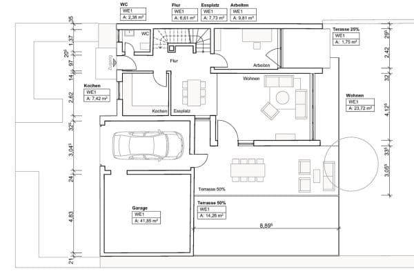 Prodej domu 128 m², pozemek 512 m², Maria-Eich-Str. 17a, Gräfelfing, Bavorsko Prodej domu 128 m², pozemek 512 m², Maria-Eich-Str. 17a, Gräfelfing, Bavorsko