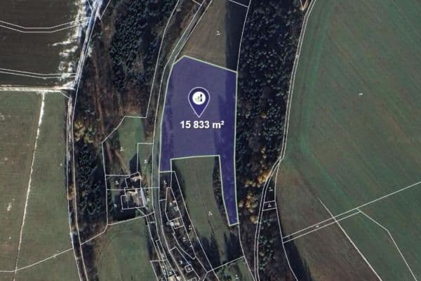 Prodej pozemku 15.833 m², Květná Prodej pozemku 15.833 m², Květná