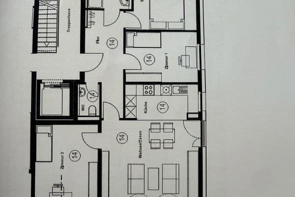 Prodej bytu 4+1 100 m², Karlsruher str. 48, Leinfelden-Echterdingen Prodej bytu 4+1 100 m², Karlsruher str. 48, Leinfelden-Echterdingen