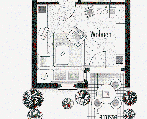 Pronájem bytu 1+1 29 m², Jägerstraße 10, Nürtingen Pronájem bytu 1+1 29 m², Jägerstraße 10, Nürtingen