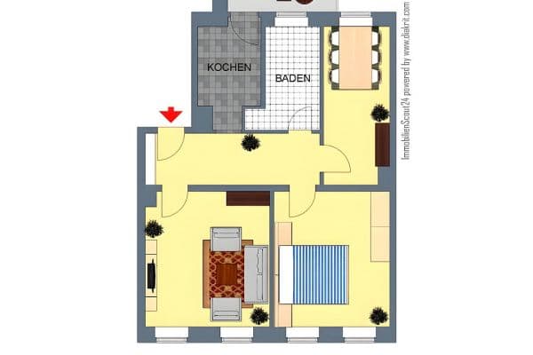 Pronájem bytu 3+1 75 m², Reginenstr. 18, Leipzig, Sasko Pronájem bytu 3+1 75 m², Reginenstr. 18, Leipzig, Sasko
