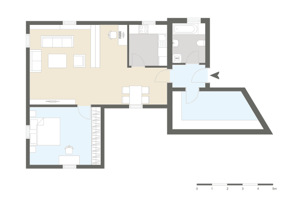 Pronájem bytu 3+1 85 m², Dorfstr. 9, Stocksee Pronájem bytu 3+1 85 m², Dorfstr. 9, Stocksee