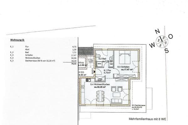 Prodej bytu 2+1 80 m², Bad Schwartau Prodej bytu 2+1 80 m², Bad Schwartau