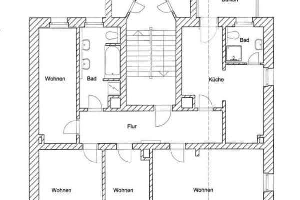 Pronájem bytu 4+1 106 m², Stötteritzer Landstraße 30, Leipzig, Sasko Pronájem bytu 4+1 106 m², Stötteritzer Landstraße 30, Leipzig, Sasko