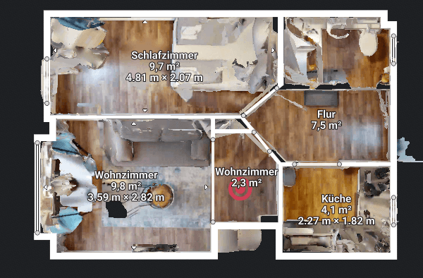 Pronájem bytu 2+1 34 m², Washingtonweg 1A, Hannover, Dolní Sasko Pronájem bytu 2+1 34 m², Washingtonweg 1A, Hannover, Dolní Sasko