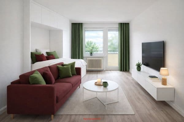 Pronájem bytu 1+kk 27 m², Sovova, Karviná-Ráj Pronájem bytu 1+kk 27 m², Sovova, Karviná-Ráj