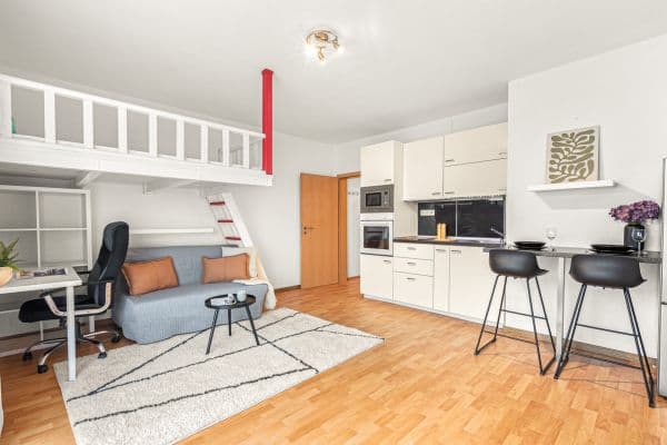 Pronájem bytu 1+kk 30 m², Žitná, Hostivice Pronájem bytu 1+kk 30 m², Žitná, Hostivice