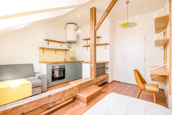 Pronájem bytu 1+kk 28 m², Legerova, Praha Pronájem bytu 1+kk 28 m², Legerova, Praha