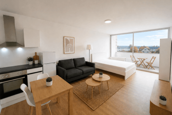 Pronájem bytu 1+1 37 m², Dreieichstraße 21, Dietzenbach Pronájem bytu 1+1 37 m², Dreieichstraße 21, Dietzenbach