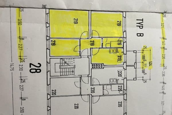 Prodej bytu 3+1 64 m², Laehrscher Jagdweg, Berlin, Berlín Prodej bytu 3+1 64 m², Laehrscher Jagdweg, Berlin, Berlín