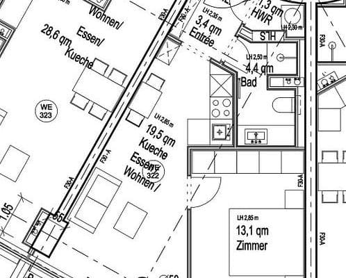 Prodej bytu 2+1 46 m², Frankfurt am Main, Hessen Prodej bytu 2+1 46 m², Frankfurt am Main, Hessen