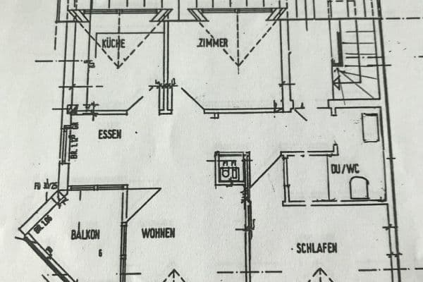 Pronájem bytu 3+1 56 m², Filderstadt Pronájem bytu 3+1 56 m², Filderstadt