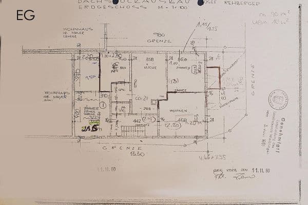 Prodej domu 175 m², pozemek 289 m², Friedensstrasse 6, Weinstadt Prodej domu 175 m², pozemek 289 m², Friedensstrasse 6, Weinstadt