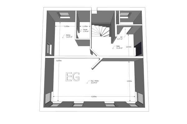 Prodej domu 120 m², pozemek 366 m², Rüsselsheim am Main Prodej domu 120 m², pozemek 366 m², Rüsselsheim am Main