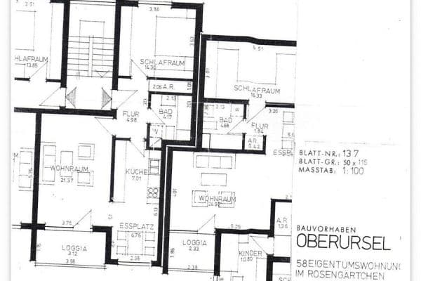 Pronájem bytu 2+1 64 m², Im Rosengärtchen 4, Oberursel Pronájem bytu 2+1 64 m², Im Rosengärtchen 4, Oberursel