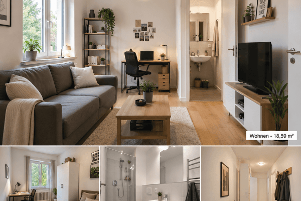 Pronájem bytu 2+1 30 m², Steigstraße 16, Stuttgart Rohr Pronájem bytu 2+1 30 m², Steigstraße 16, Stuttgart Rohr