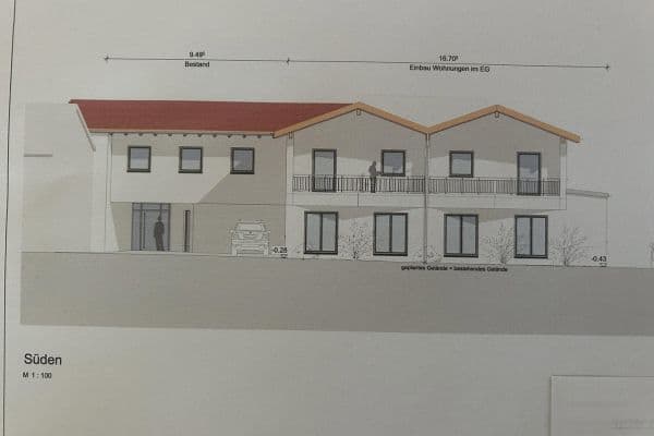 Pronájem bytu 2+1 59 m², Traunstein, Bavorsko Pronájem bytu 2+1 59 m², Traunstein, Bavorsko