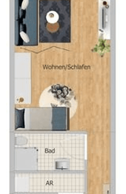 Pronájem bytu 1+1 39 m², Karolinenstraße 118, Fürth Pronájem bytu 1+1 39 m², Karolinenstraße 118, Fürth