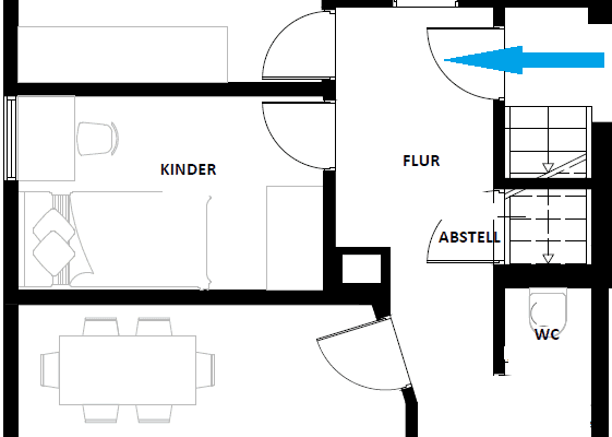 Pronájem bytu 3+1 60 m², Roseggerstraße 9, Kirchheim unter Teck Pronájem bytu 3+1 60 m², Roseggerstraße 9, Kirchheim unter Teck
