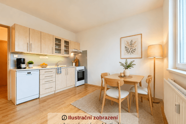 Pronájem bytu 2+kk 40 m², Křižíkova, České Budějovice Pronájem bytu 2+kk 40 m², Křižíkova, České Budějovice