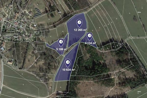 Prodej pozemku 31.219 m², Lodhéřov, Jihočeský kraj Prodej pozemku 31.219 m², Lodhéřov, Jihočeský kraj