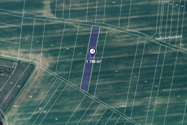 Prodej pozemku 1.798 m², Vrbka Prodej pozemku 1.798 m², Vrbka