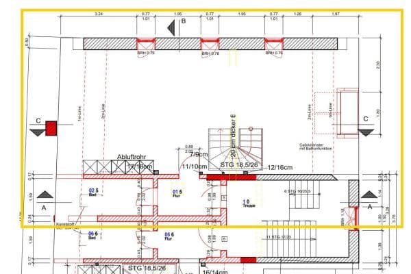Pronájem bytu 2+1 94 m², Am Zehnt 9, Sinsheim, Bádensko-Württembersko Pronájem bytu 2+1 94 m², Am Zehnt 9, Sinsheim, Bádensko-Württembersko