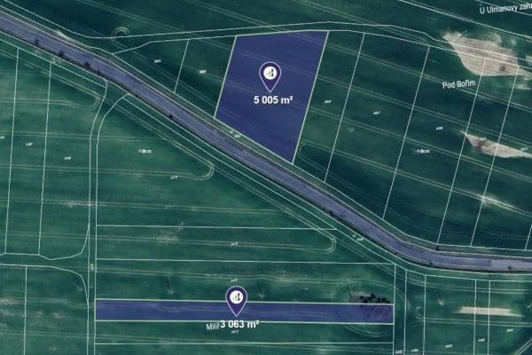 Prodej pozemku 9.848 m², Konice Prodej pozemku 9.848 m², Konice