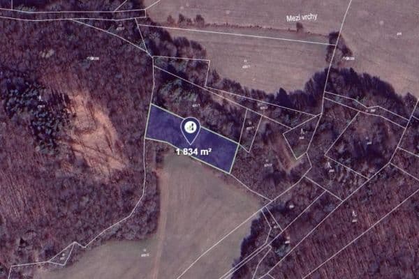 Prodej pozemku 1.834 m², Ludmírov Prodej pozemku 1.834 m², Ludmírov